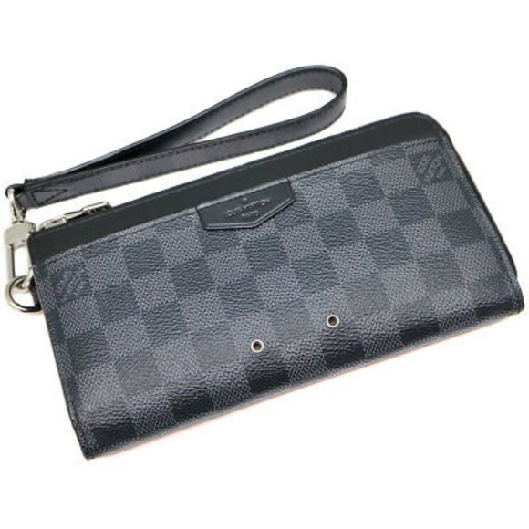 Louis Vuitton Zippy Dragonne Damier Graphite Black - Picture 1 of 6